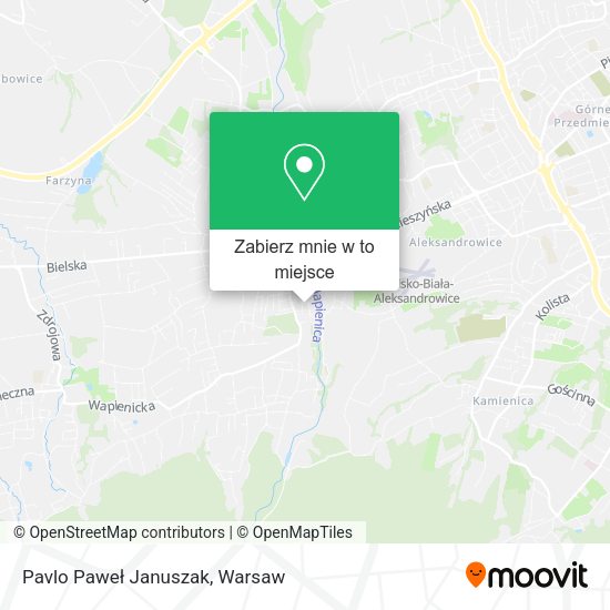 Mapa Pavlo Paweł Januszak