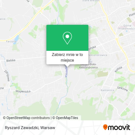 Mapa Ryszard Zawadzki