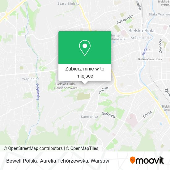 Mapa Bewell Polska Aurelia Tchórzewska