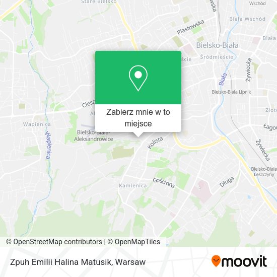 Mapa Zpuh Emilii Halina Matusik