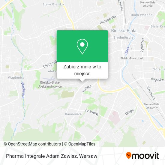 Mapa Pharma Integrale Adam Zawisz