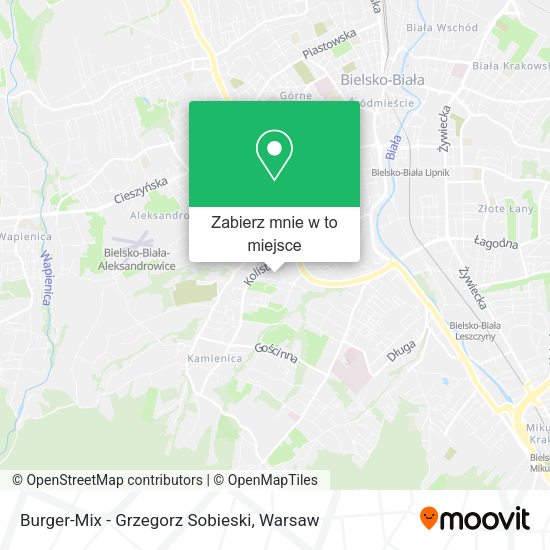 Mapa Burger-Mix - Grzegorz Sobieski