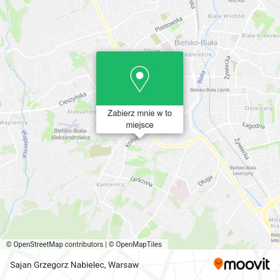 Mapa Sajan Grzegorz Nabielec