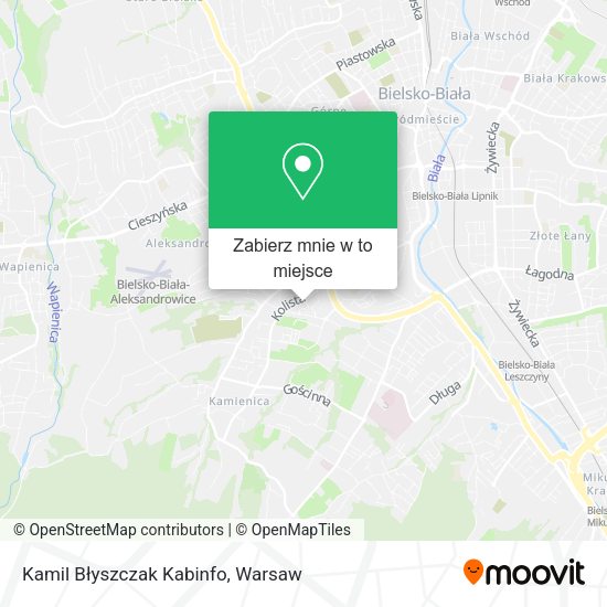 Mapa Kamil Błyszczak Kabinfo