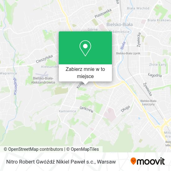 Mapa Nitro Robert Gwóźdź Nikiel Paweł s.c.