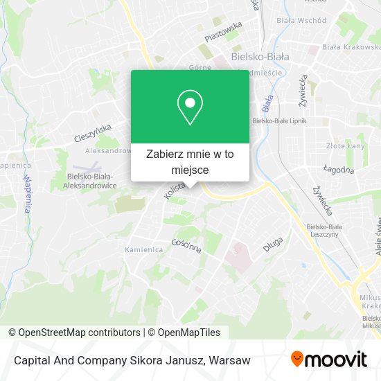 Mapa Capital And Company Sikora Janusz