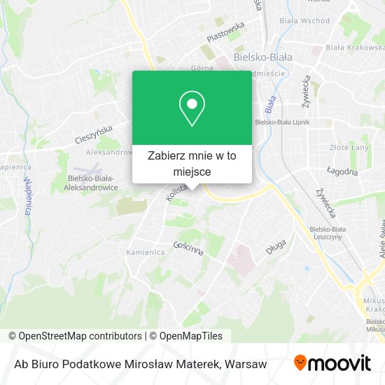 Mapa Ab Biuro Podatkowe Mirosław Materek