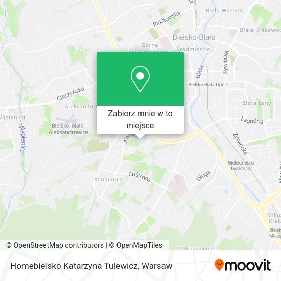 Mapa Homebielsko Katarzyna Tulewicz