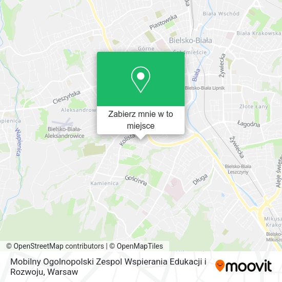 Mapa Mobilny Ogolnopolski Zespol Wspierania Edukacji i Rozwoju