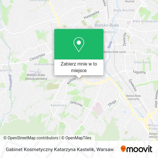 Mapa Gabinet Kosmetyczny Katarzyna Kastelik