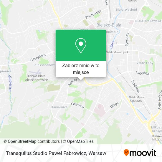 Mapa Transquilus Studio Paweł Fabrowicz