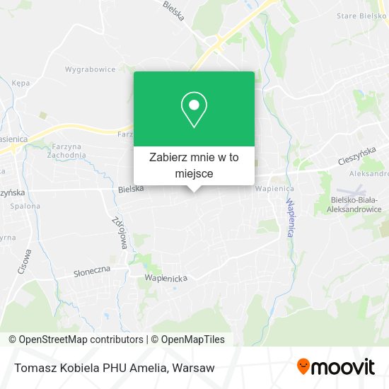 Mapa Tomasz Kobiela PHU Amelia