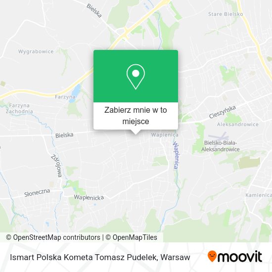 Mapa Ismart Polska Kometa Tomasz Pudelek