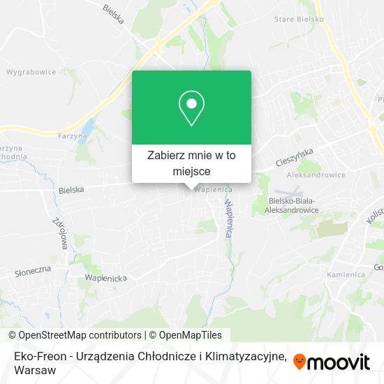 Mapa Eko-Freon - Urządzenia Chłodnicze i Klimatyzacyjne