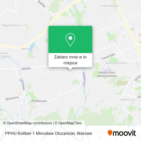 Mapa PPHU Koliber-1 Mirosław Olszanicki