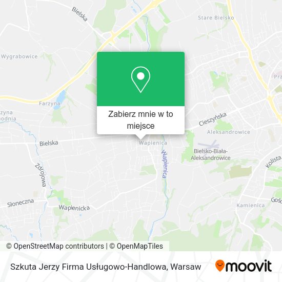 Mapa Szkuta Jerzy Firma Usługowo-Handlowa