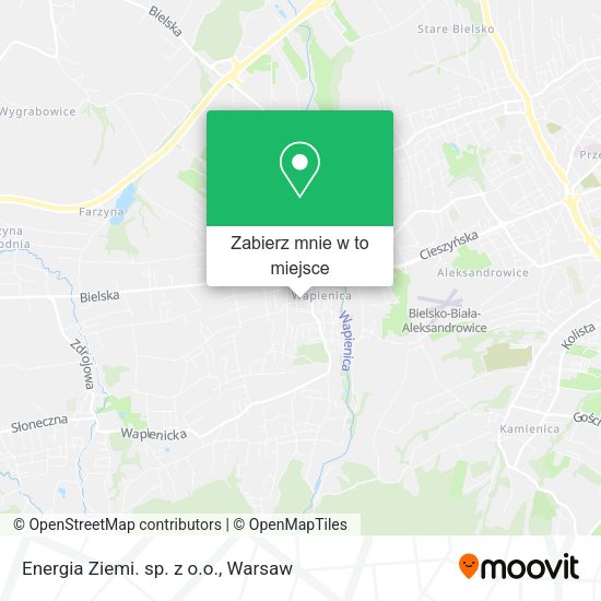 Mapa Energia Ziemi. sp. z o.o.