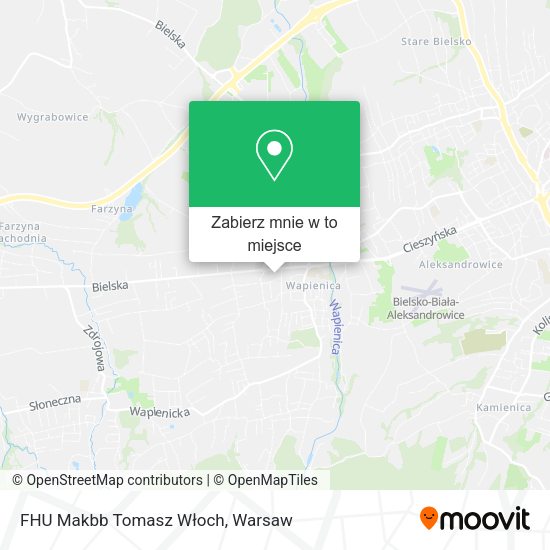 Mapa FHU Makbb Tomasz Włoch