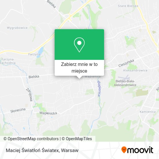 Mapa Maciej Światłoń Światex