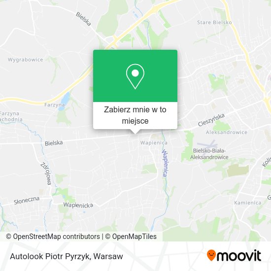 Mapa Autolook Piotr Pyrzyk