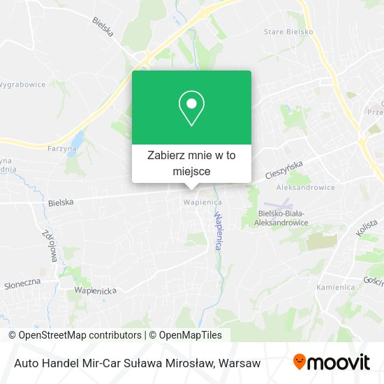 Mapa Auto Handel Mir-Car Suława Mirosław