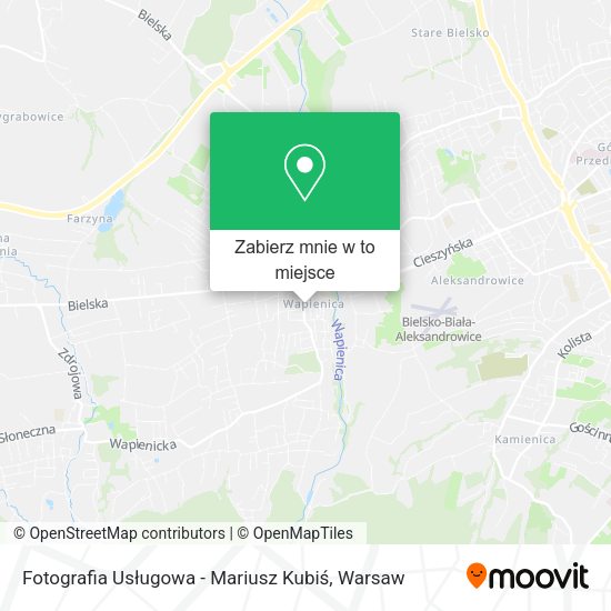 Mapa Fotografia Usługowa - Mariusz Kubiś