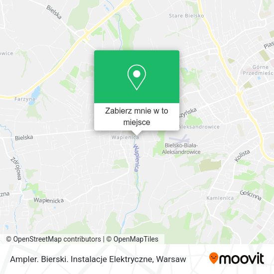 Mapa Ampler. Bierski. Instalacje Elektryczne