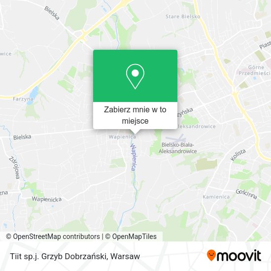 Mapa Tiit sp.j. Grzyb Dobrzański