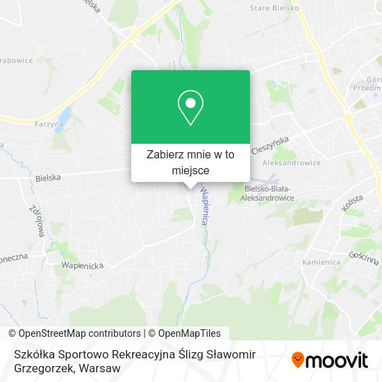 Mapa Szkółka Sportowo Rekreacyjna Ślizg Sławomir Grzegorzek