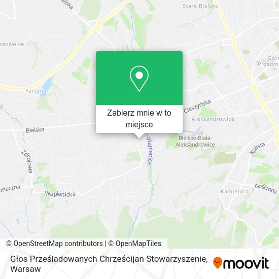 Mapa Głos Prześladowanych Chrześcijan Stowarzyszenie