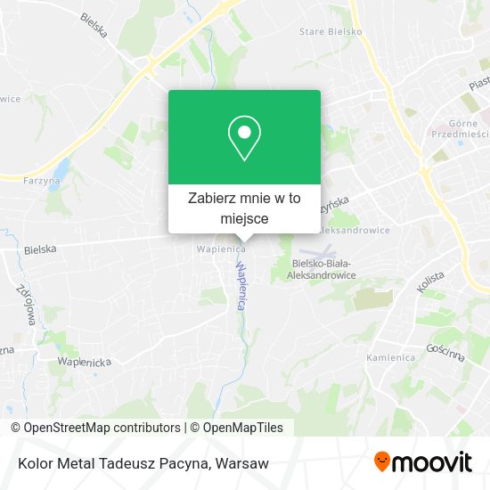 Mapa Kolor Metal Tadeusz Pacyna