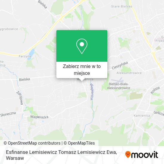 Mapa Esfinanse Lemisiewicz Tomasz Lemisiewicz Ewa