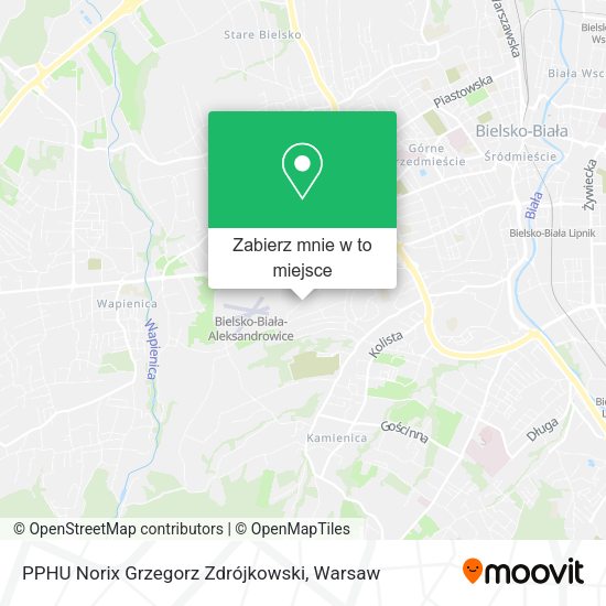 Mapa PPHU Norix Grzegorz Zdrójkowski