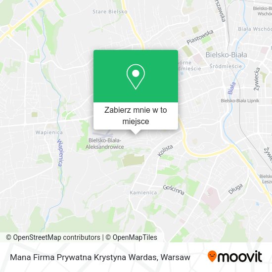 Mapa Mana Firma Prywatna Krystyna Wardas