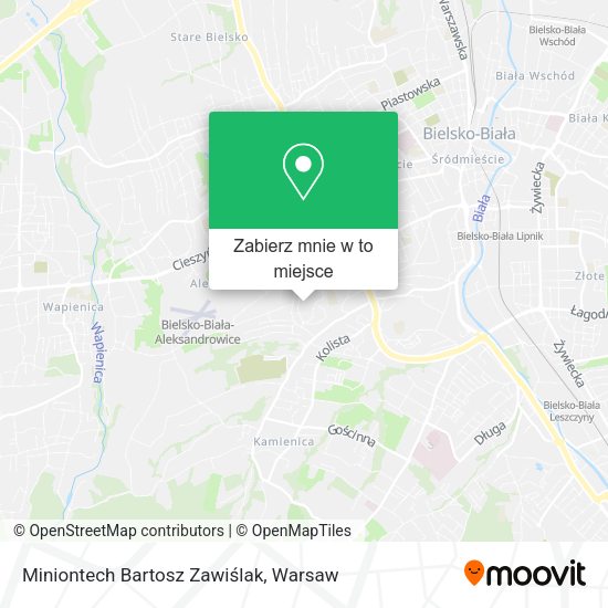 Mapa Miniontech Bartosz Zawiślak