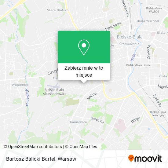 Mapa Bartosz Balicki Bartel