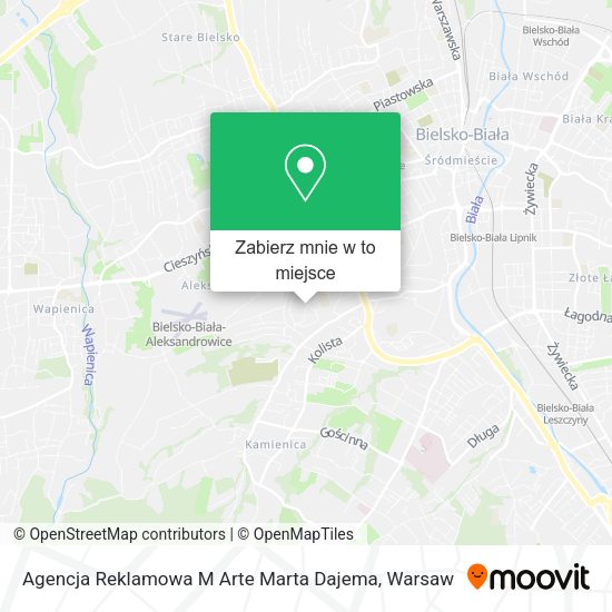 Mapa Agencja Reklamowa M Arte Marta Dajema