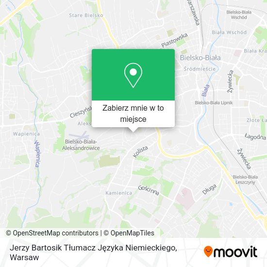 Mapa Jerzy Bartosik Tłumacz Języka Niemieckiego