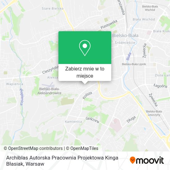 Mapa Archiblas Autorska Pracownia Projektowa Kinga Błasiak