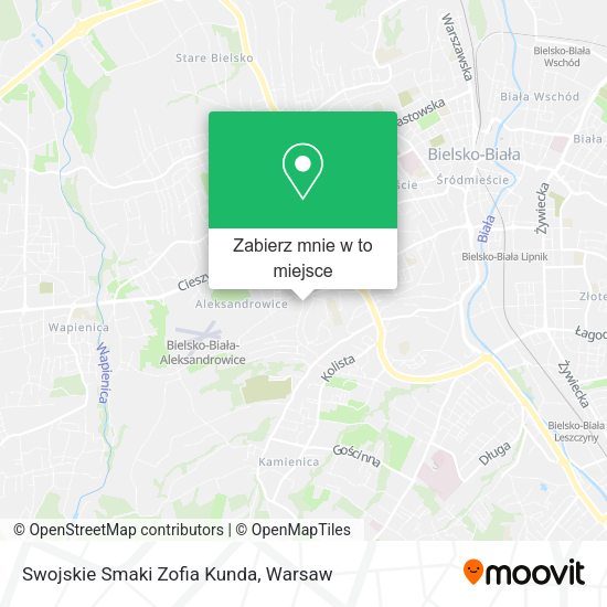 Mapa Swojskie Smaki Zofia Kunda