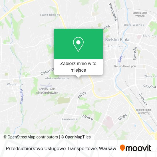 Mapa Przedsiebiorstwo Uslugowo Transportowe