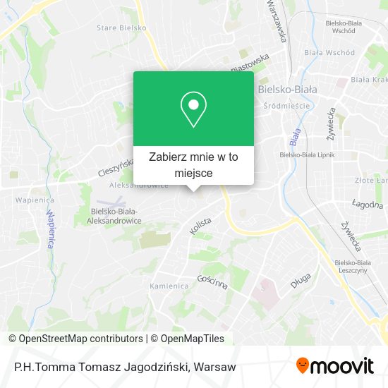 Mapa P.H.Tomma Tomasz Jagodziński