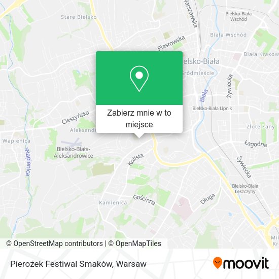 Mapa Pierożek Festiwal Smaków