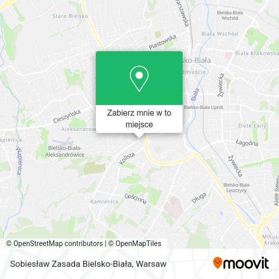 Mapa Sobiesław Zasada Bielsko-Biała