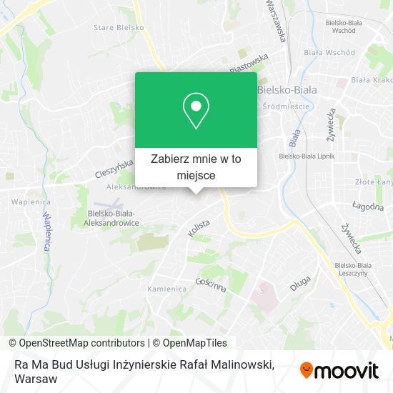 Mapa Ra Ma Bud Usługi Inżynierskie Rafał Malinowski