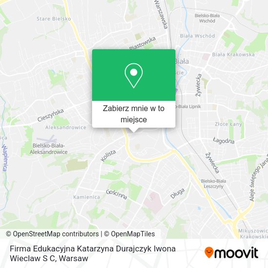 Mapa Firma Edukacyjna Katarzyna Durajczyk Iwona Wieclaw S C