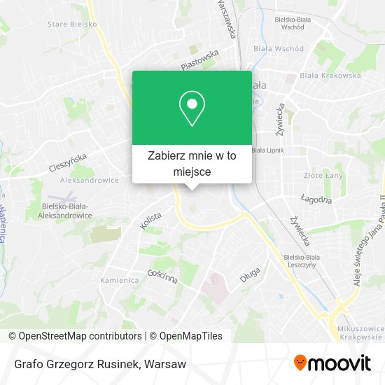 Mapa Grafo Grzegorz Rusinek