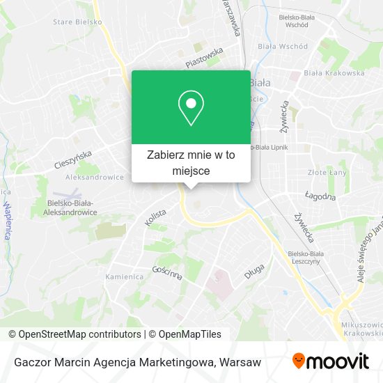 Mapa Gaczor Marcin Agencja Marketingowa