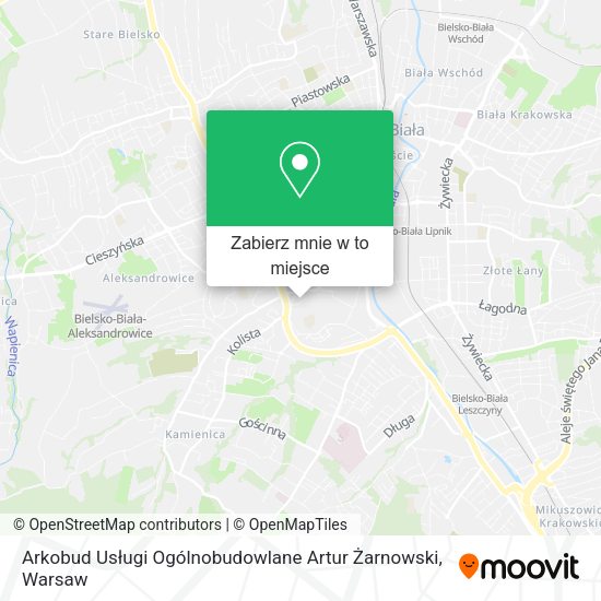 Mapa Arkobud Usługi Ogólnobudowlane Artur Żarnowski