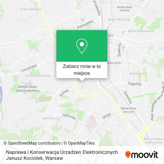 Mapa Naprawa i Konserwacja Urzadzen Elektronicznych Janusz Kociolek